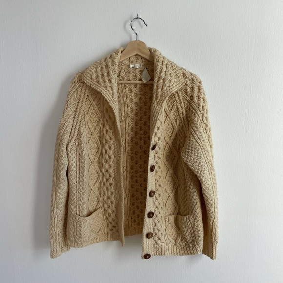 Sweaters - Vintage Irish Fisherman’s Wool Sweater